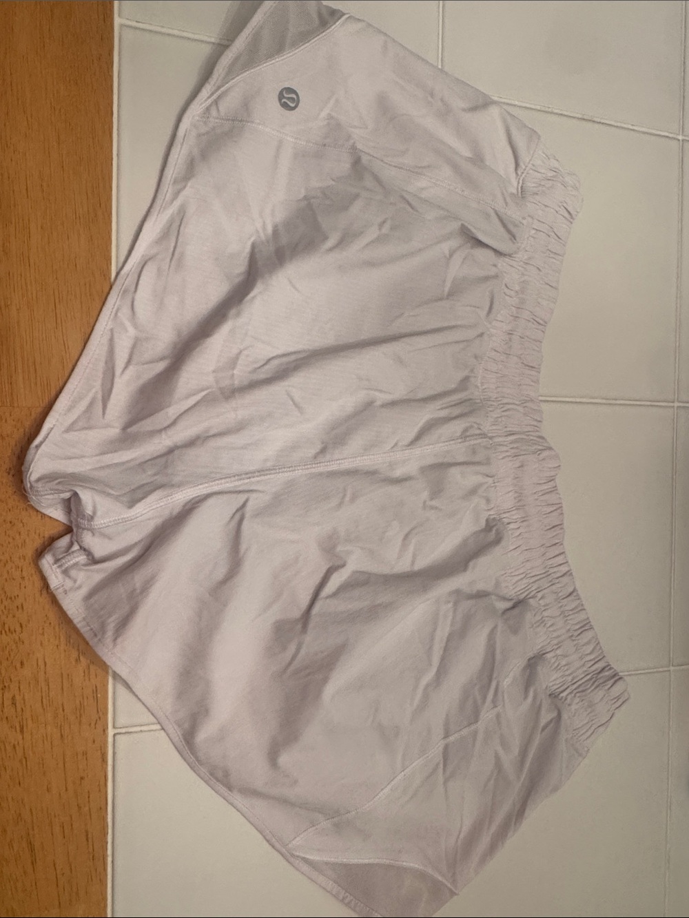Lululemon white hotty hot Athletic Shorts
